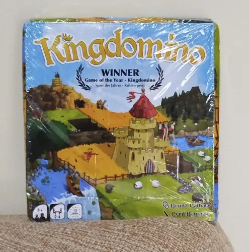 Jogo de tabuleiro Kingdomino (importado e lacrado)