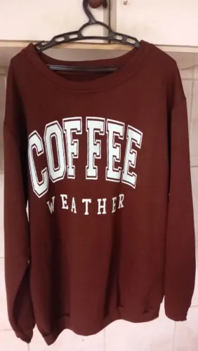 Vendo blusa de frio marrom