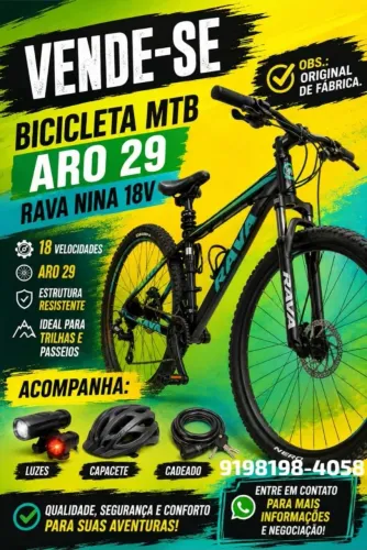 VENDE-SE BICICLETA RAVA
