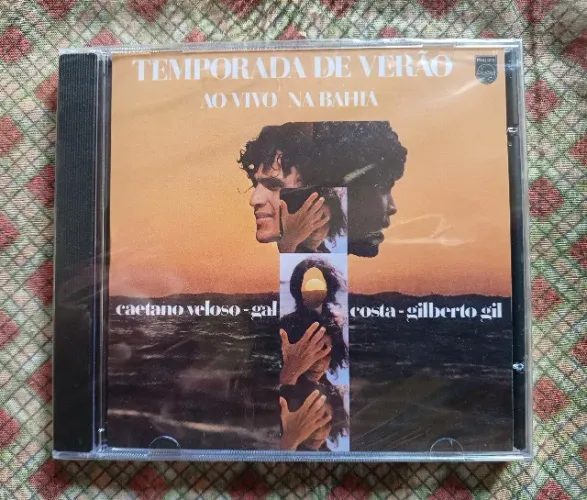 Cd Caetano, Gal e Gil - Temporada De Verão Ao Vivo Na Bahia - Lacrado !!!