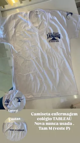 Camiseta Curso Enfermagem Tableau 