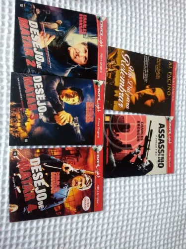 Lote Dvd light desejo de matar Charles bronson assassino a preço fixo al pacino