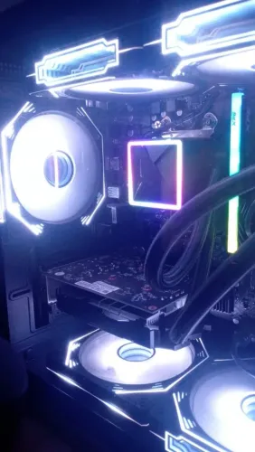 Placa de video rx550 4gb