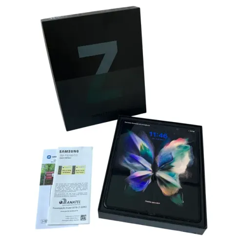 Samsung Galaxy Z Fold3 5G 512GB Dual SIM - Phantom Green - Tela Dobrável