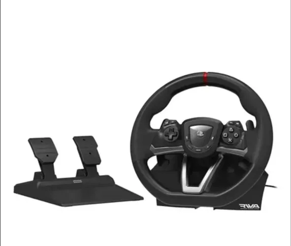 Volante Hori Racing Wheel Apex + pedal PS5/PS4/PC - Estado de Novo