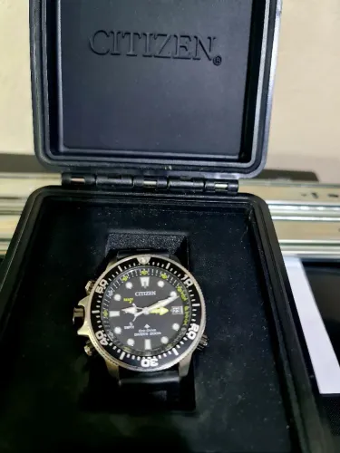 Citizen Aqualand Eco-Drive BN2036 completo 