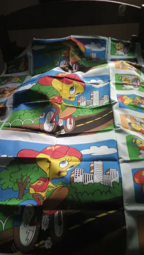 Forro cama infantil 