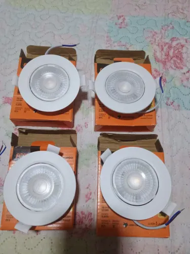 Lâmpadas de leds para embutir novas
