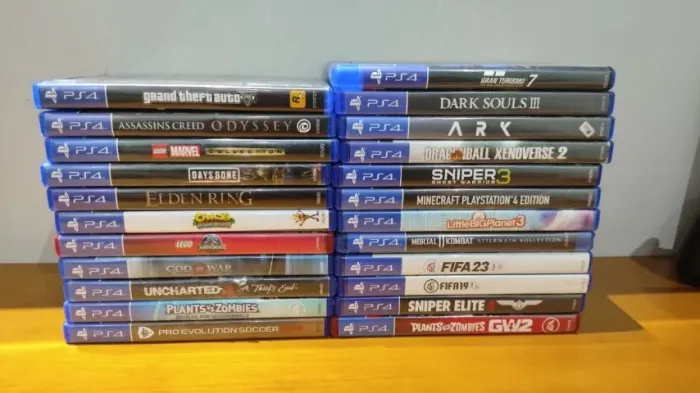 Jogos Mídia Física PS4 a partir de