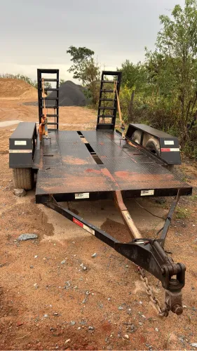 Carretinha reboque para 4 toneladas de carga 