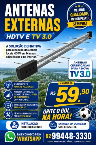 Antenas externas HDTV_Tv 3.0
