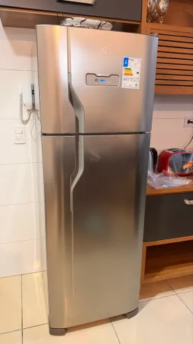 Geladeira Electrolux Frost free Duplex Inox