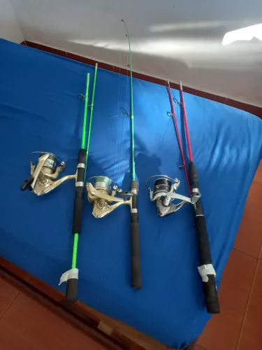 Kit pescaria.
