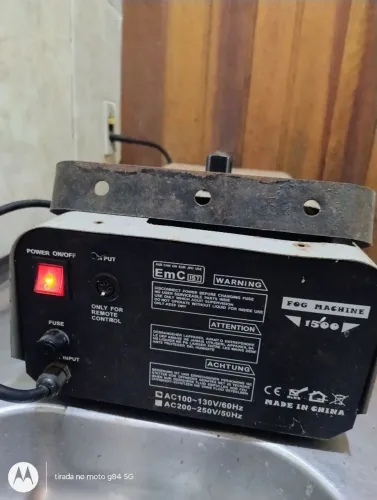 Máquina de fumaça