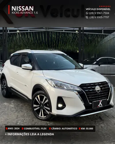 Nissan Kicks Advance 1.6 16V Flex AUT 2024