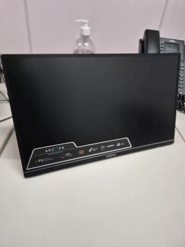 Monitor Portátil ARZOPA A1S Full HD + Teclado/Mouse Rapoo 9010M