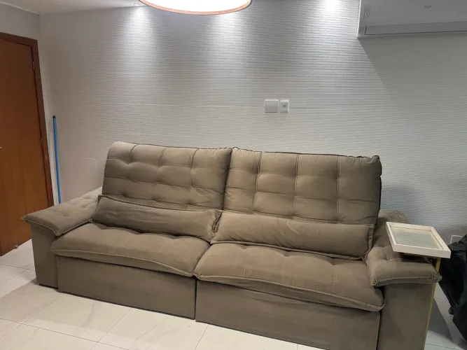 Sofá Retrátil reclinável grande 2,90cm