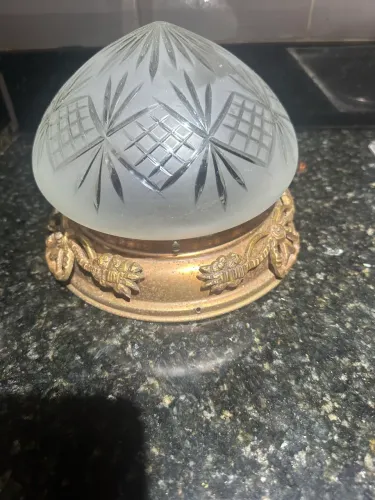 Luminária antiga 