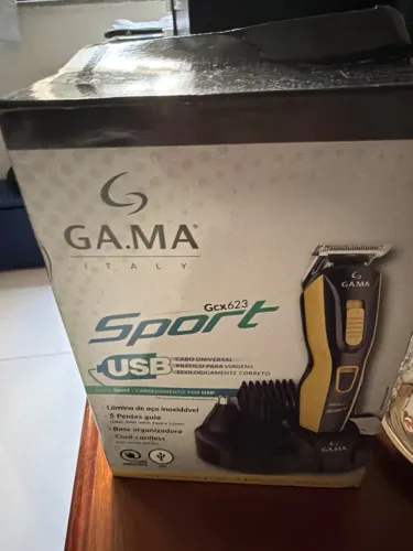 Maquininha de cabelo gama gcx 623