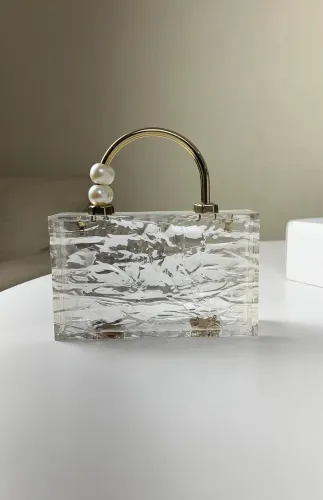 Bolsa de mão transparente