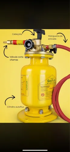 Tambor solda gasflux protechno 