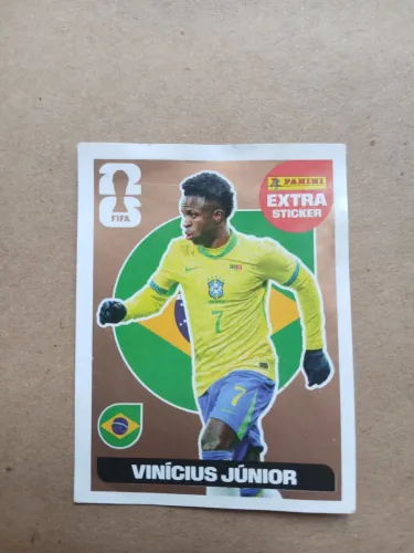 Legend Vinícius Júnior bronze - Album da Copa 2026