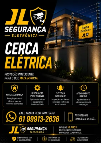 Manutenção e instalação de cerca elétrica sobradinho DF