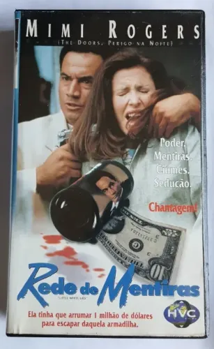 Fita Vhs Rede De Mentiras, Mimi Rogers, Andrew McFarlane, Foto