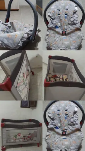Bebê conforto e berço