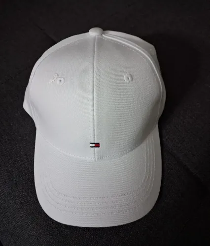 Boné Tommy Hilfiger Branco - Novo Original