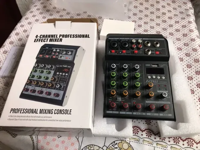 Interface E Mesa Amw Custom Pcm4 De Som 4 Canais Usb Efx Faço Olxpay/ML(Só Venda)
