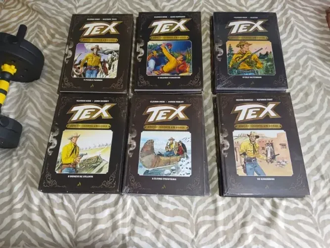 TEX EDIÇÃO COLORIDA GIGANTE - 12 VOLUMES COMPLETA