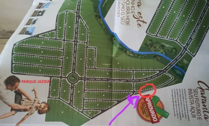 Terreno na Vale (J. América II - 10x20m) Capanema: 8 mil de entrada c/ parcela de R$ 221
