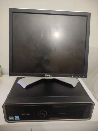 Computador completo Dell para estudo e trabalho Intel core 2 duo 4 gb HD de 640 formatado