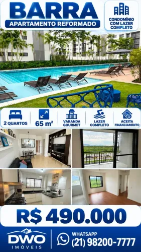 Imóvel para venda com 65 metros quadrados com 2 quartos em Barra Olímpica - Rio de Janeiro