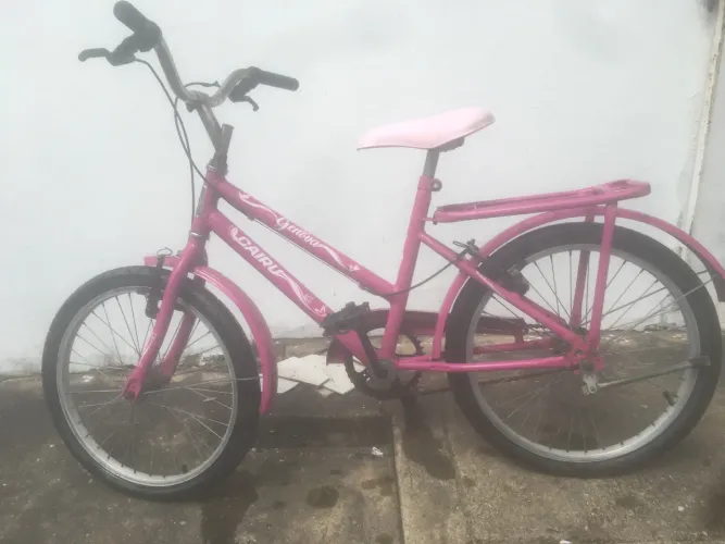 Bicicleta Cairu infantil feminina cor rosa