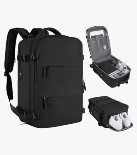MOCHILA DE VIAGEM SUPER ESPACOSA IMPERMEÁVEL! ENTREGO