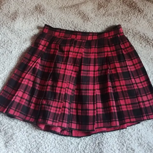Saia Xadrez Estilo Colegial Veste 36/38