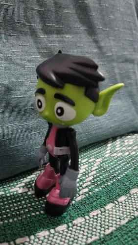 Boneco personagem Mutano (Beast Boy) Teen Titans Go!