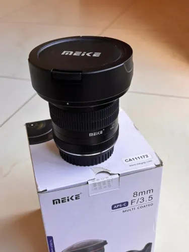 LENTE MEIKE 8mm F/3.5 para Canon