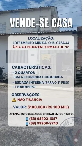 Casa a venda 