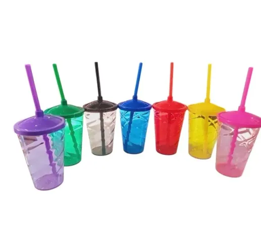 10 Copo Twister de acrílico 400 ml