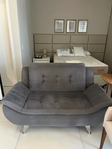 Sofá 2 lugares higienizado