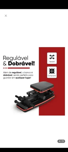 Banco reclinável academia