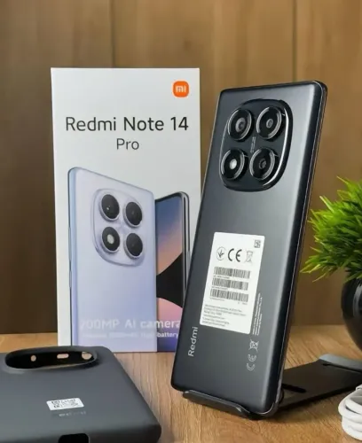 Note 14 Pro 5G 256/8 Câmera 4K Alta qualidade Lacrado