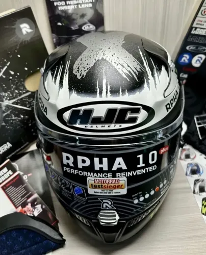 Capacete Fibra Carbono Rpha10 Jorge Lorenzo