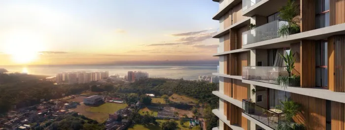 Apartamento - 2 dormitórios - 2 Suítes - localizado em Itajaí / Praia Brava REF: DW649609