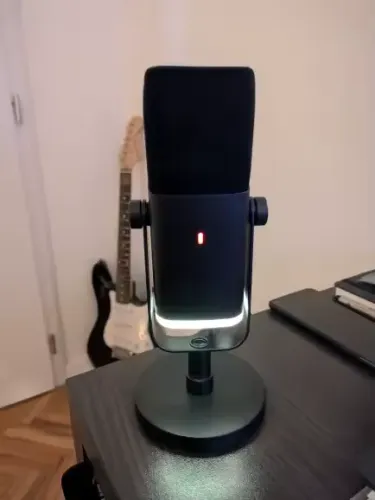 Microfone Fifine AM8 USB + XLR RGB - Novo e Lacrado