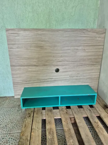 Painel para TV com nicho