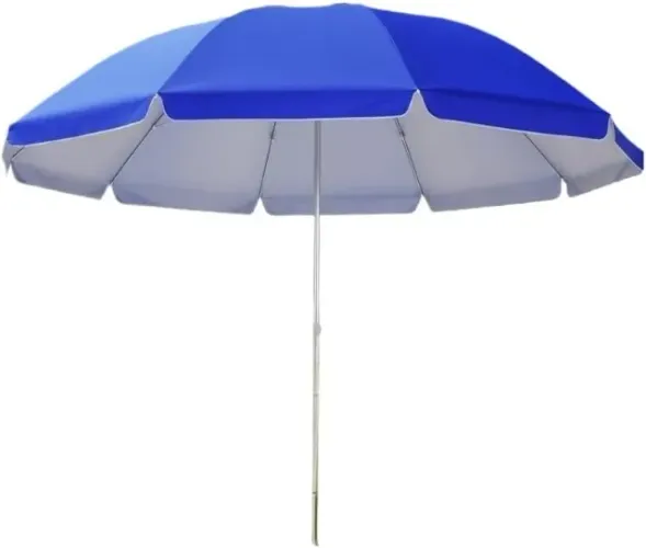 Guarda-Sol Gigante 1,80m ou 2,40m com Proteção UV Respirável para Praia Piscina